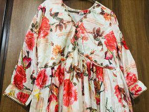 floral gown