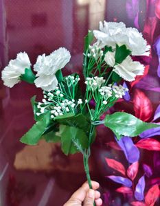 White Artificial Flower Bouquet