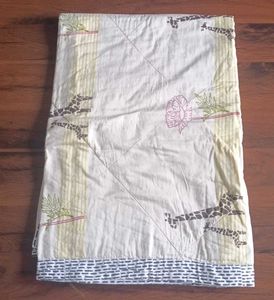 Giraffe Print Quilted Bed Cover(0-5yrs)