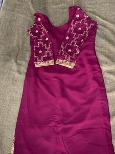 Embroidered Kurta Set with dupatta