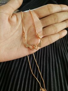 Charming Double Heart Necklace