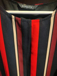 Georgette Striped Dress
