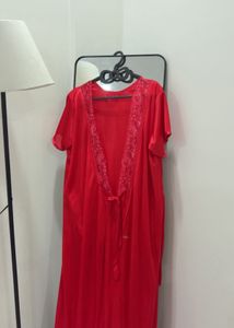 Elegant Red Robe