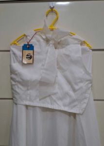White Blouse with Tag