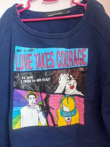 Graphic Print Sweatshirt