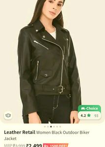 Leather Jacket Women.