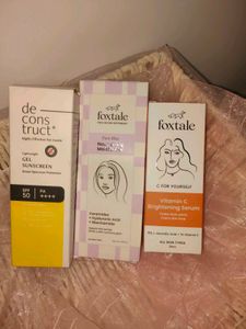 Deconstruct & Foxtale Skincare Bundle