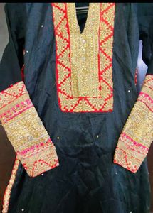 Black Kurta Set with legging ❤️