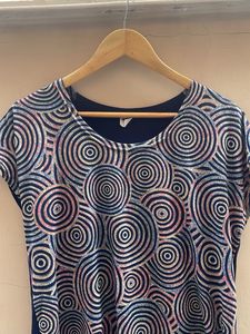 Unique Circle Print T-Shirt