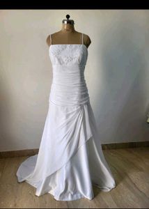 Elegant White Bridal Gown