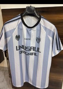 blue oversized jersey