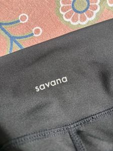Black Activewear Leggings with Pockets