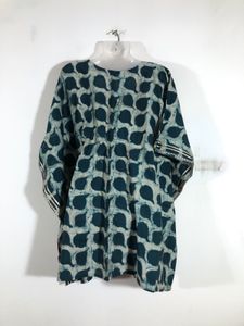 Dark Sea Green Printed Kaftan (Women’s)