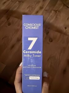 Conscious Chemist Ceramide Milky Toner