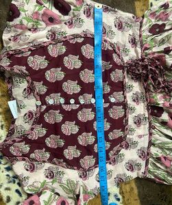 Floral Anarkali Kurta