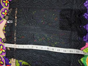 Chic Black Net Top