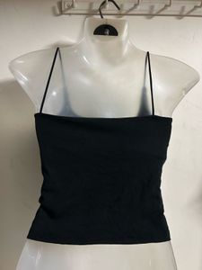 Classic Black Spaghetti Strap Tank Top