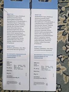 Plum Rice Water &amp; Niacinamide Hybrid Sunscreen