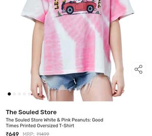 Cute Snoopy Tie-Dye T-Shirt
