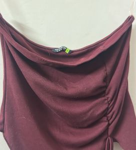 Chic Ruched Tube-Top