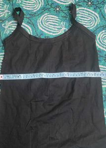 Cotton Black Camisole
