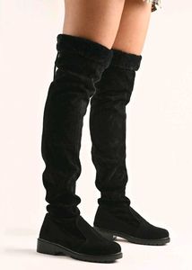 Black Over-the-Knee Boots