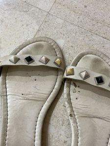 White Strap Sandals