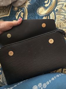 Embellished Gold Clutch Bag