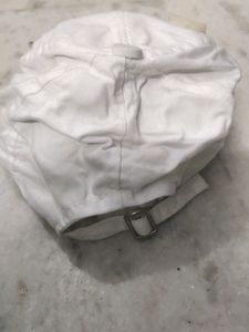 Mens White Sports Cap