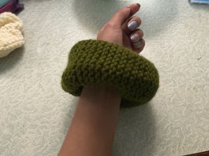 Handmade Knitted Scrunchie
