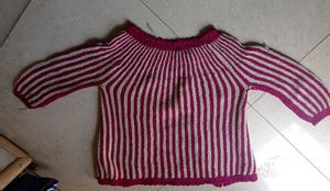 Striped Knit Sweater