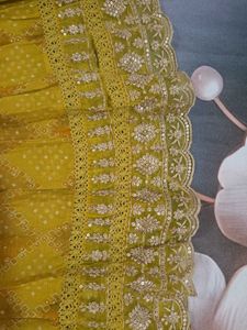 Vibrant Yellow Embroidered Kurta