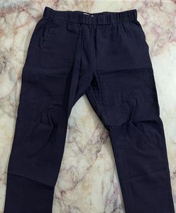 Zara Navy Blue Casual Pants