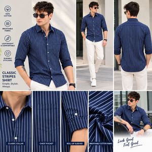 Youth First Striped Men's Shirt
