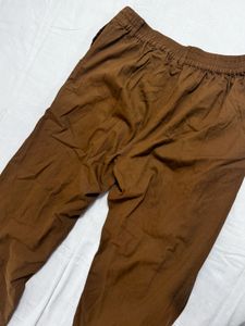 Brown Wide Leg Pants