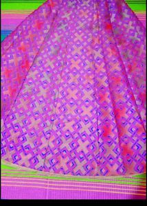 golden pink embellished Lehenga Choli Set
