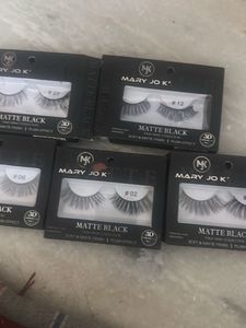 MARY JO K Matte Black False Lashes