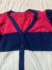 Striped Knit Cardigan
