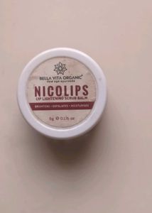 Bella Vita Organic Nicolips Lip Scrub Balm