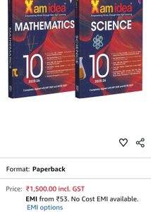 Xam idea class 10 maths &amp; science