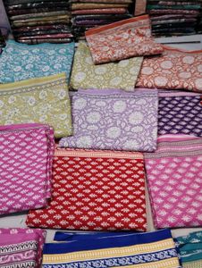 Allover Cotton dupatta suit