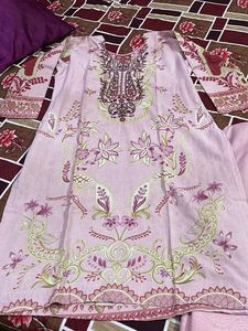 Elegant Pink Kurta Set with Dupatta