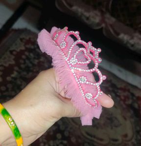 hair accessories and a bracelet