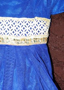 Baby girl Donate Royal Blue Flared Sharara Pants