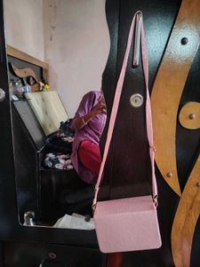 Chic Pink Crossbody Bag