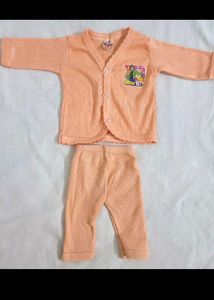 Newborn Unisex Soft Front Open Full Sleeves Baby S