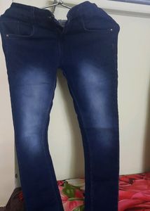 Jeans, Lykra, Women, Size -28
