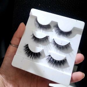 Set of 3 False Eyelashes