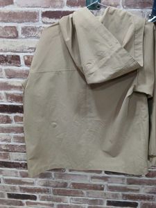 Classic Beige Hooded Jacket