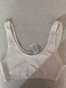 Smocked Crop Top